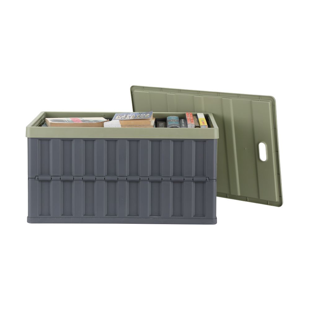 Mô tả Thùng Lưu Trữ Xếp Gọn 64L TRUCK Màu Quân Đội Lưu Trữ Đồ Đa Năng | Index Living Mall | Nội Thất Nhập Khẩu Thái Lan - 7