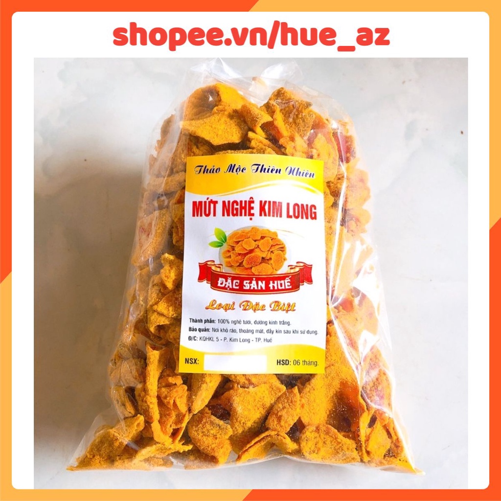 Mứt nghệ Huế (loại đặc biệt 0,5 kg) 💕 Đặc sản Huế 💕