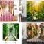 Rèm tắm họa tiết 3d sống động với vải Polyester chống thấm nước cho phòng tắm thanh lịch