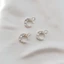 Mặt dây chuyền di Phụ kiện dát Zircon Vòng tay mặt trăng nhỏ Chất liệu vòng cổ