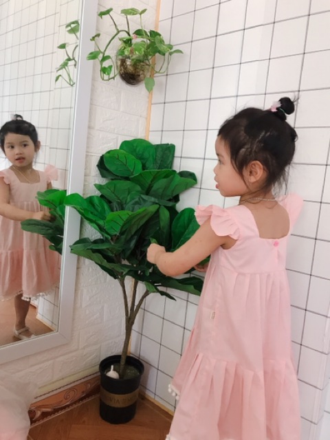 [NGÔ KHOAI] Váy thiết kế cánh tiên cho bé