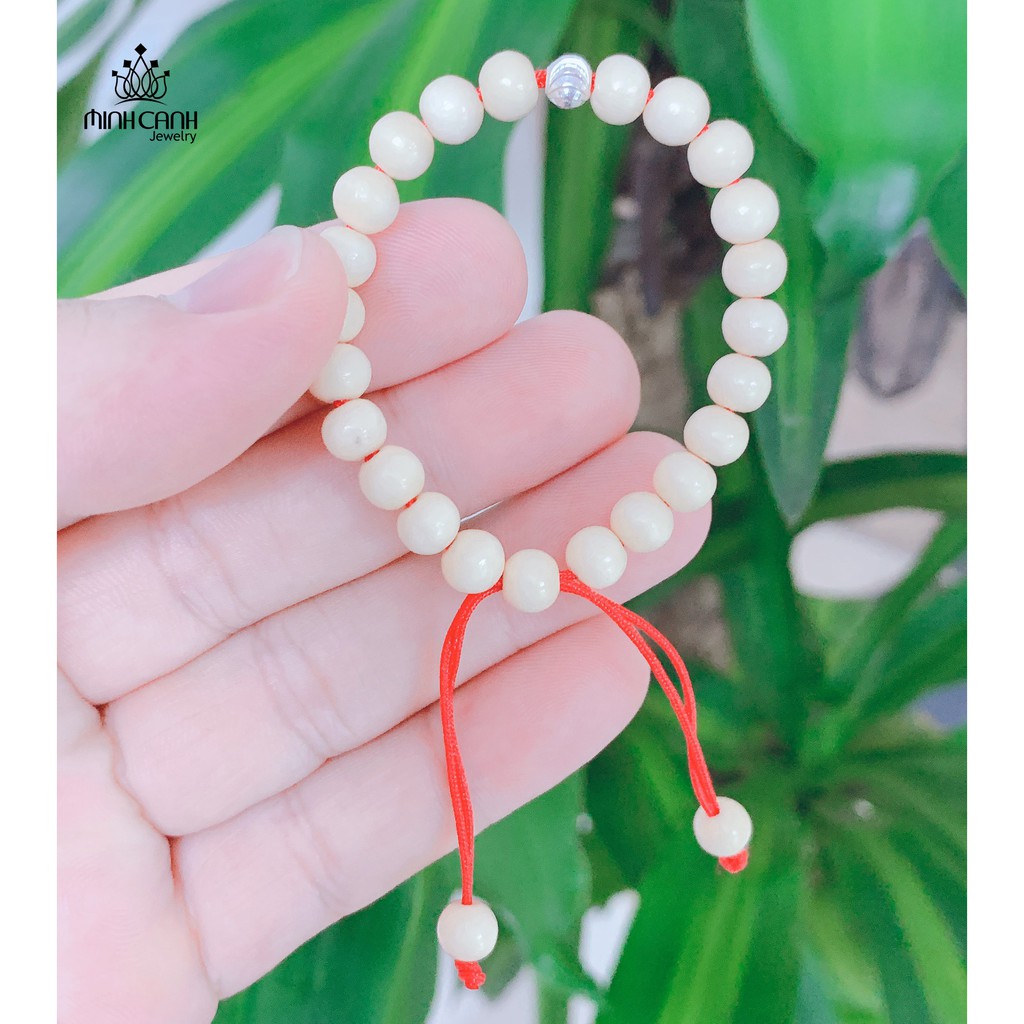 Ảnh Vòng Dâu Tằm 1 Bi Bạc Thương Hiệu Minh Canh Jewelry 1