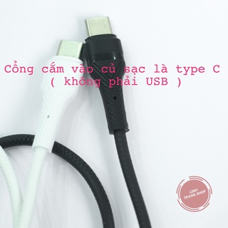 (Ngắn 30cm) Cáp sạc nhanh PD 30cm ( Độ Dài 0.3 Mét), Bảo Hành 1 Năm