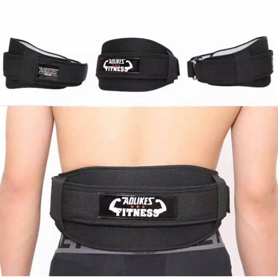 Đai Lưng Tập Gym, Nịt Lưng Mềm Gym Tập Thể Hình Gánh Tạ, Nịt Lưng Squat Chính Hãng Aolikes AL7983