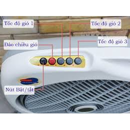 Quạt hộp Vinawind QH350-LP, QH300-LP chính hãng quạt cho trẻ con nhẹ nhàng