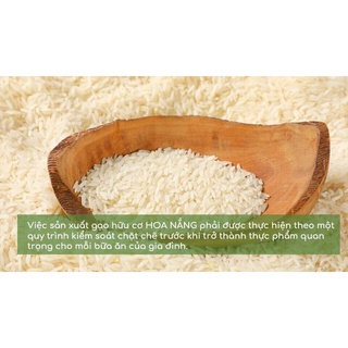 Gạo Hữu Cơ Vàng Lúa Chín Hoa Nắng 2kg - Xanhsam Natural & Organic