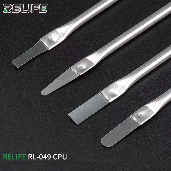 Bộ dao đục tách ic vệ sinh keo RELIFE RL-049, bộ 4 cây 2 đầu