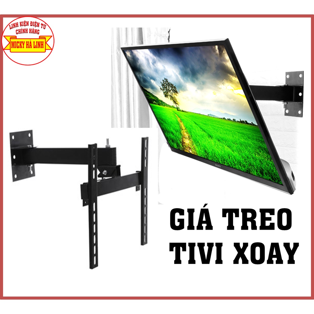 Khung treo tivi Xoay 32 đên 55 inch ( 90 - 180 độ) | Shopee Việt Nam