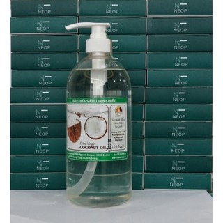 Dầu Dừa Siêu Tinh Khiết NEOP 1000ml chăm sóc tóc và cơ thể