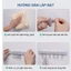 Thanh treo đồ 6 móc dán tường siêu chắc 9144