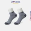 Tất Vớ Nam Cổ Ngắn T&T SOCKS Thêu Logo Trơn Basic Thoáng Khí Co Giãn Khử Mùi Hôi - NAM202