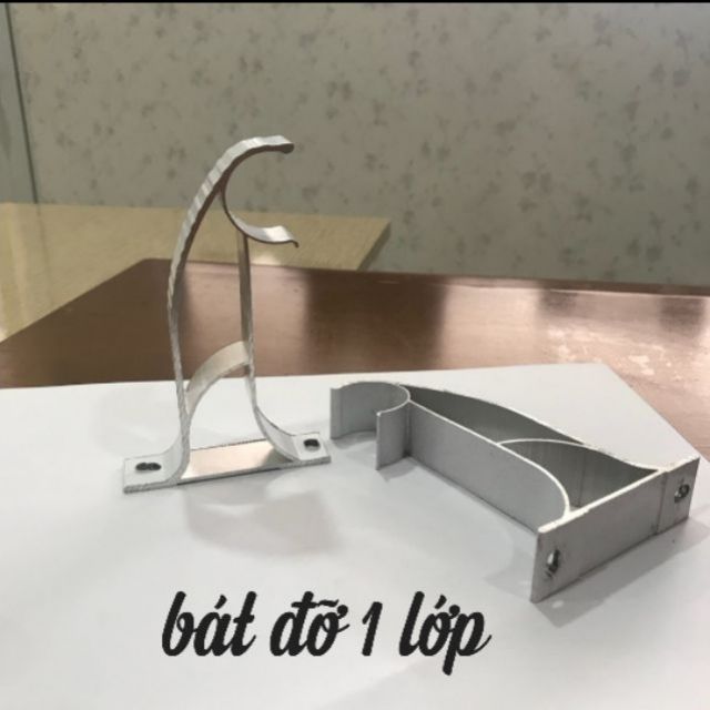 PHỤ KIỆN PAT ĐẾ BẮT RÈM THANH TREO NHÔM | Shopee Việt Nam