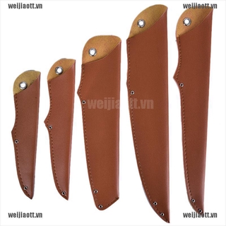 WEJT Vỏ dao bằng da gia đình Dao trái cây di động Vỏ dao đa năng