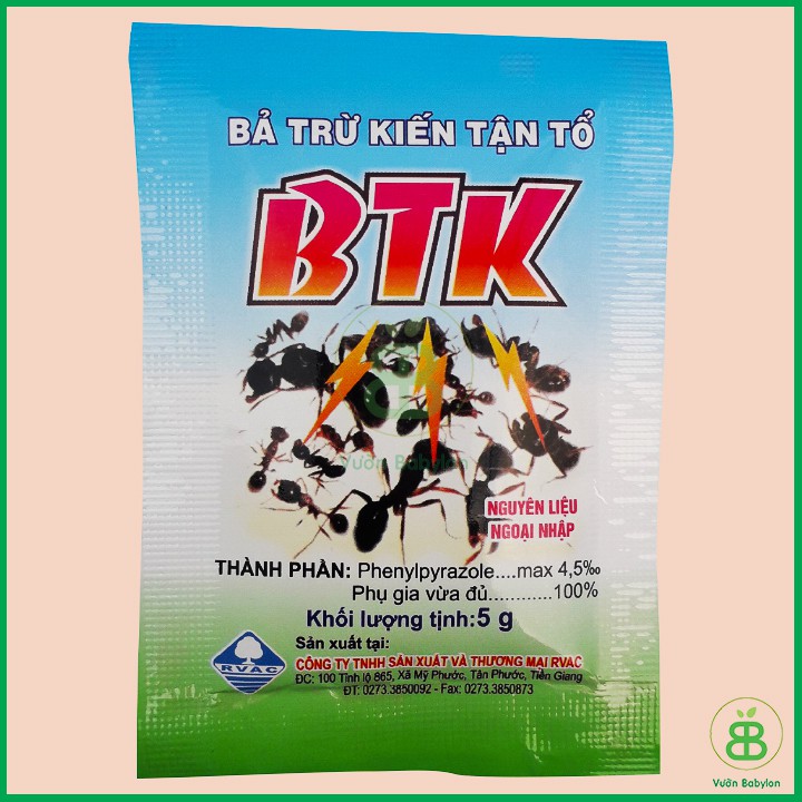 Hiệu quả của thuốc diệt kiến BTK kéo dài bao lâu sau khi sử dụng?
