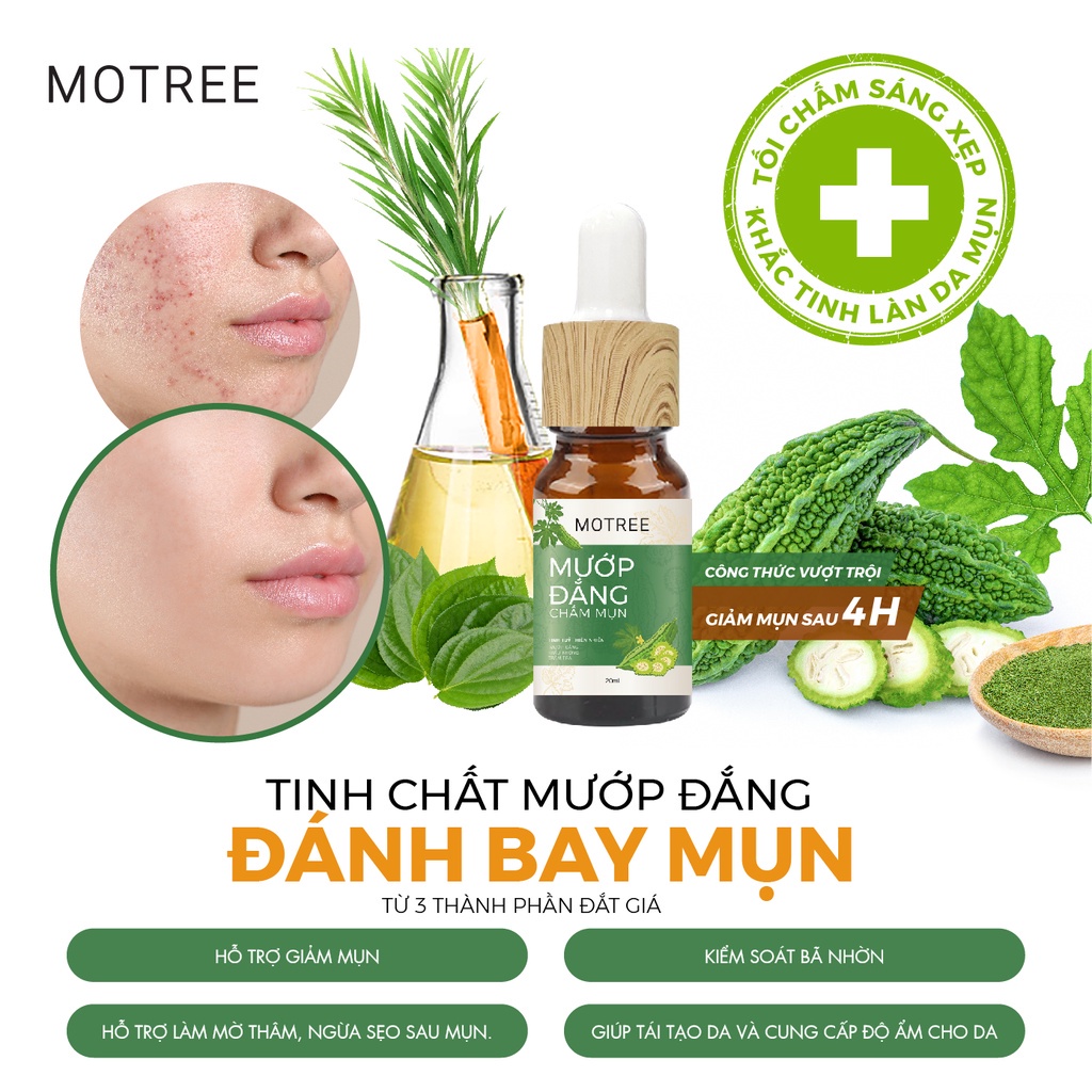 Ảnh Gel chấm mụn MƯỚP ĐẮNG MOTREE 20ML 1