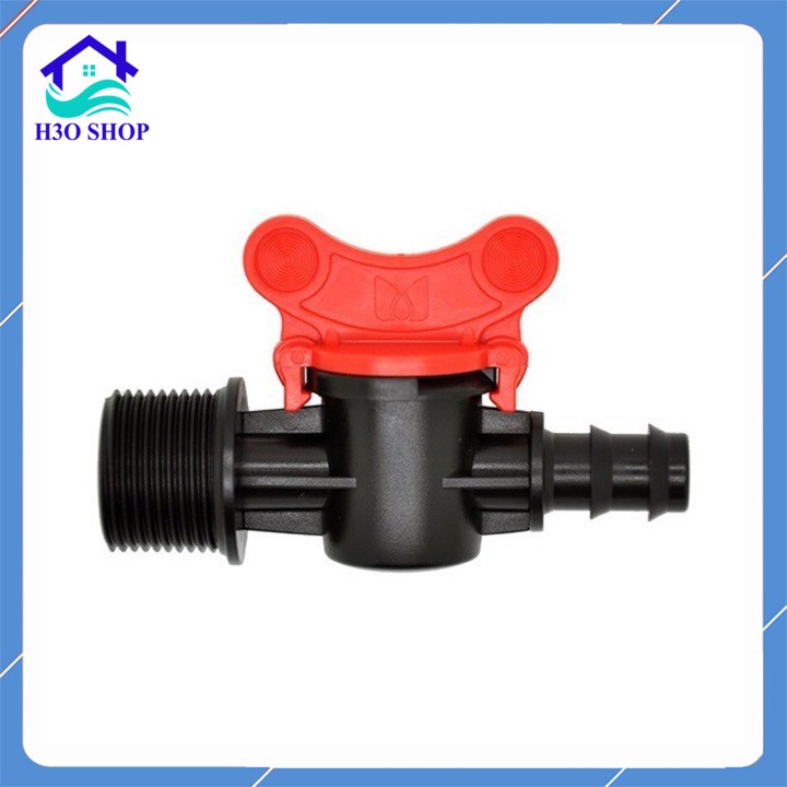 Van Khóa Nối Ren Ngoài 27 Ra Ống PE 25MM- Combo 10 cái