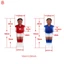 Foosball Player Bóng Đá Foosball Table Guys Table Football Machine Phụ Kiện Cho Bàn Bóng Đá Trò Chơi Giải Trí