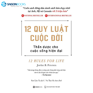 Sách - 12 Quy Luật Cuộc Đời: Thần Dược Cho Cuộc Sống Hiện Đại - Jordan B. Peterson