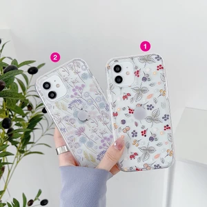 ốp lưng hoa cho iphone ốp phong cách hoa lá iphone 6 7 8 7plus 8plus 6plus x xr xsmax 11 pro max 12promax