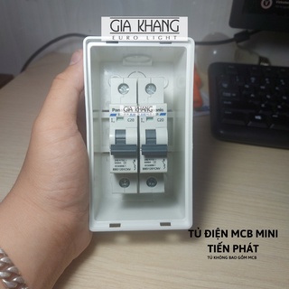 [Hỏa Tốc] Tủ điện MCB mini lắp nổi có nắp nhựa chịu nhiệt Tiến Phát cao ...