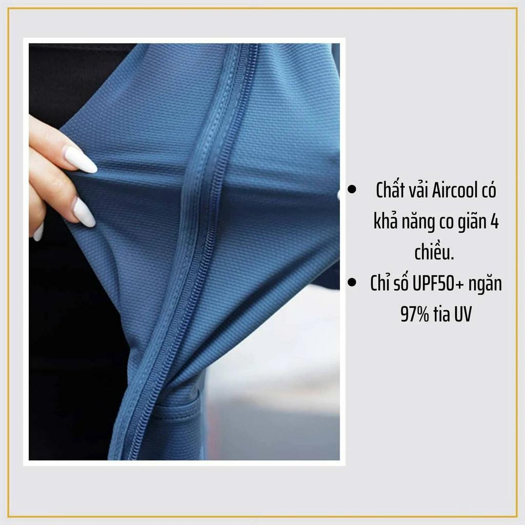 Áo chống nắng nữ big size 2 lớp , áo khoác chống nắng vải thông hơi kim cương , áo đi nắng dành cho người béo nhà XUZI.