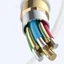 Bộ khuếch đại tai nghe chuyển đổi Aux Star Type-C sang 3 5mm với bộ chuyển đổi tai nghe chất lượng âm thanh trong suốt cho điện thoại