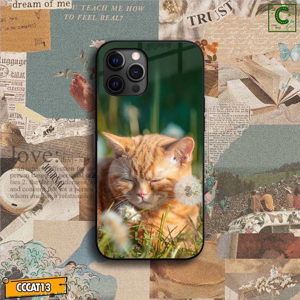 Ốp Lưng iPhone Mèo Vàng Xinh Xắn 5/5s/6/6s/6plus/6splus/7/8/7plus/8plus/x/xs/xs max/11/11pro max/12/12pro max