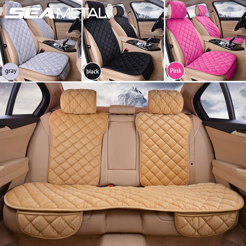 Bộ ghế ô tô SEAMETAL chất bông nhung bốn mùa phổ thông