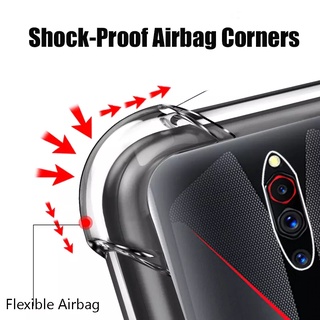 Ốp Điện Thoại Silicon Mềm Trong Suốt Chống Sốc Cho ZTE Nubia Red Magic 8 Pro Red Magic 8 Pro + 7 7S 6R 6 Pro 5G 5S 3s 3