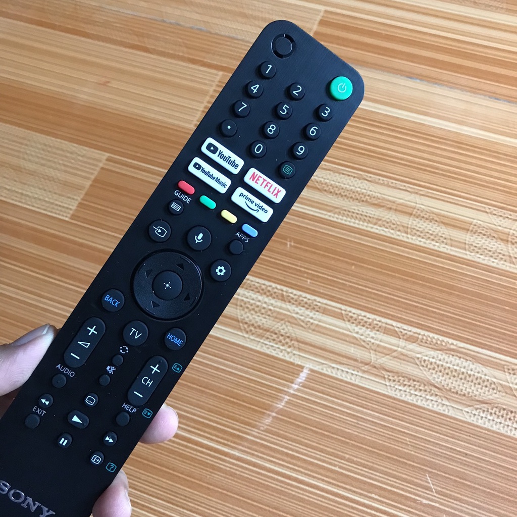 Điều khiểnTivi Sony 4K 50 inch KD-50X75, Remote tivi android có giọng nói TX520P