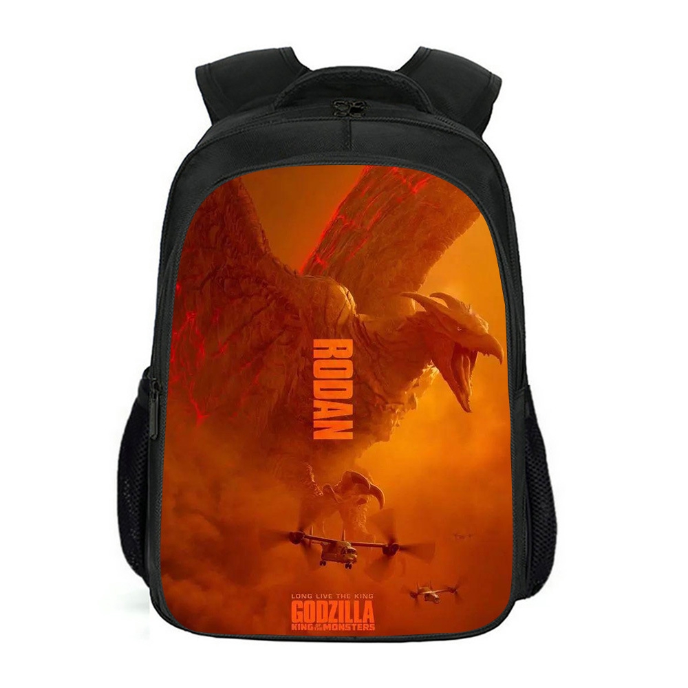 Balo đi học hình Godzilla: Vua của các quái vật có khóa kéo sức chứa lớn chống thấm nước