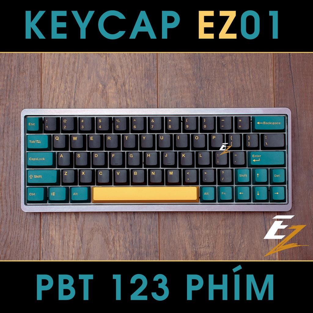 [Mã 99ELHA giảm 7% đơn 300K] Bộ Keycap Mar Green OEM Profile PBT Double ...