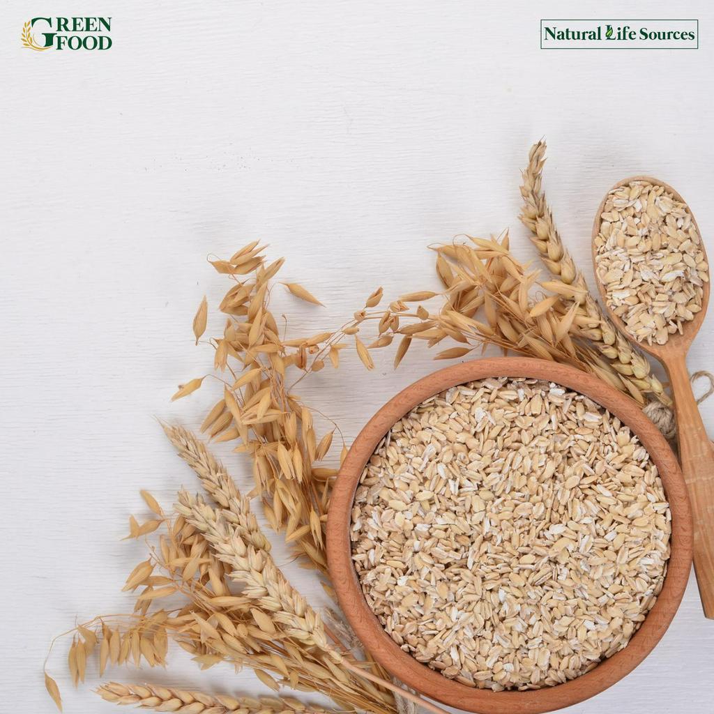 Ảnh Yến mạch Chile Just Oats nguyên cám nguyên hạt | Túi 907g, giàu chất xơ, hạt dinh dưỡng 4