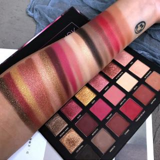 UCANBE Twilight Dusk Eyeshadow Makeup Palette - 18 Màu Tự Nhiên Matte Shimmer Glitter Sắc Tố Cao Lâu Dài Phấn Mắt
