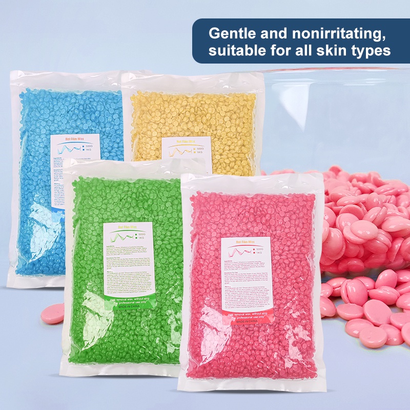 Ảnh Hạt sáp tẩy lông SUMAX 1000g dạng nun chảy 1
