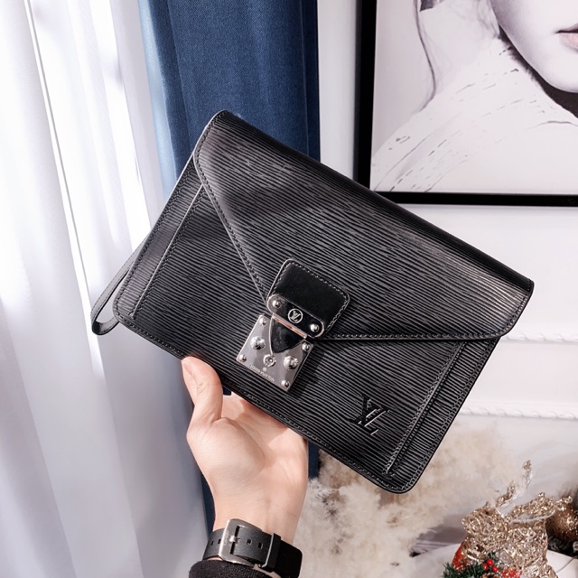 Clutch nam LV siêu cấp – VN0180 - Clutch nam LV replica.