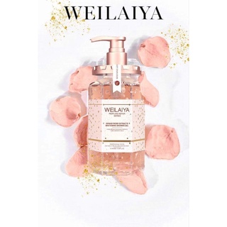 Sữa tắm tuỷ mật hoa hồng Weilaiya 450ml