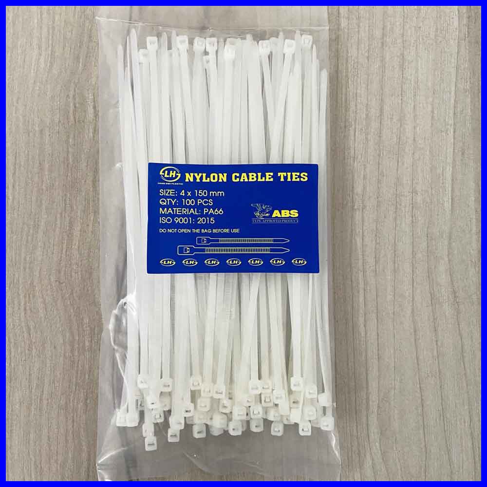 Dây Rút Nhựa 15cm - Dây Thít 4x150mm Bản 3.6 Li - 100 Sợi /1 Túi - Dây ...