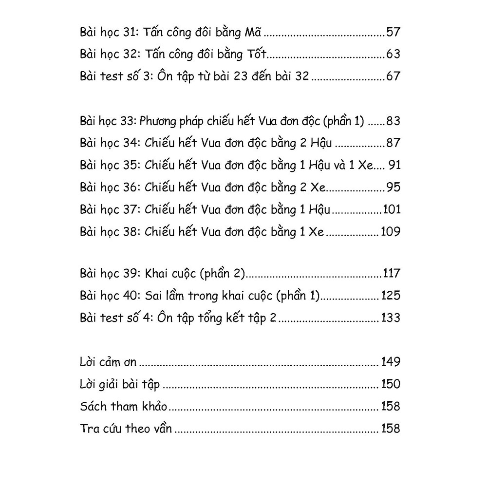 Ảnh Sách - Từng bước chinh phục thế giới cờ vua - Tập 2 - Bài tập thực hành 4