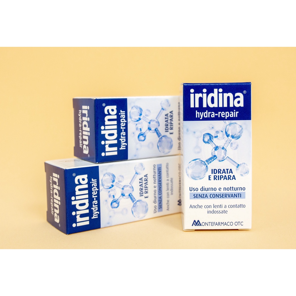 Iridina _ Nước mắt nhân tạo_ Ba tác dụng giữ ẩm, phục hồi và bảo vệ ...