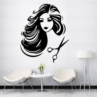 Decal Trang trí Barber, Salon cắt tóc thu hút khách hàng, tăng doanh thu P3