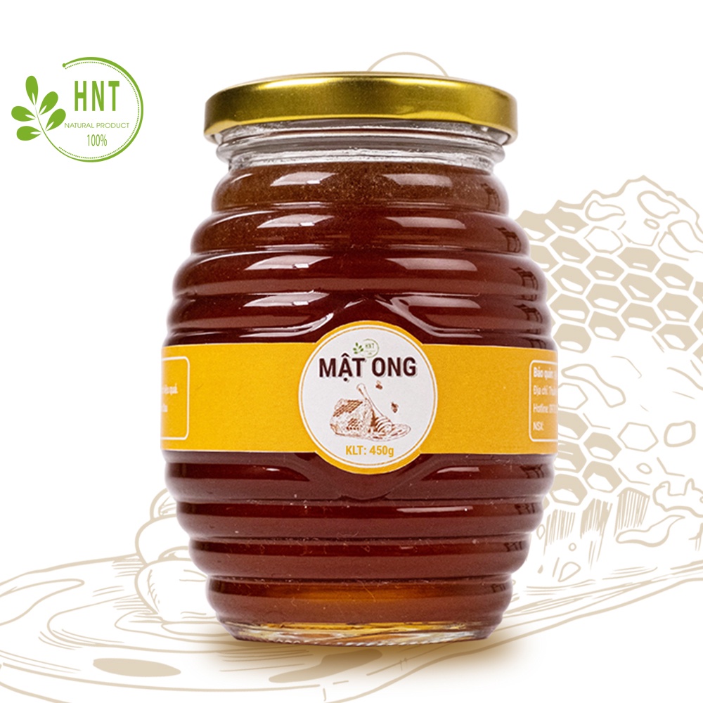 Ảnh Mật ong nguyên chất, tự nhiên hoa nhãn HNT NATURAL PRODUCT MO450G 3