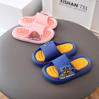 YT2 PAW Patrol Dép Trẻ Em Hoạt Hình Dép Dễ Thương Bé Trai Và Bé Gái Nhà Chó Phòng Tắm Chống Trơn Trượt TY2