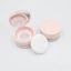 WEETW Loose Powder Pot Cầm Tay DIY Trong Suốt Bột Bánh Hộp Đóng Gói Hộp Đựng Sifter Di Động Sàng Gương Trống Bột Trường Hợp