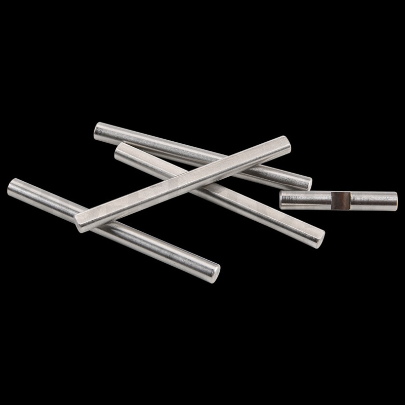 Thanh thép Bang Loại D Đường kính trục 5mm Đường ray tuyến tính phẳng Chiều dài tròn 30 60mm