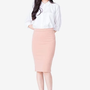 chân váy bút chì xẻ sau dáng ôm body 60cm