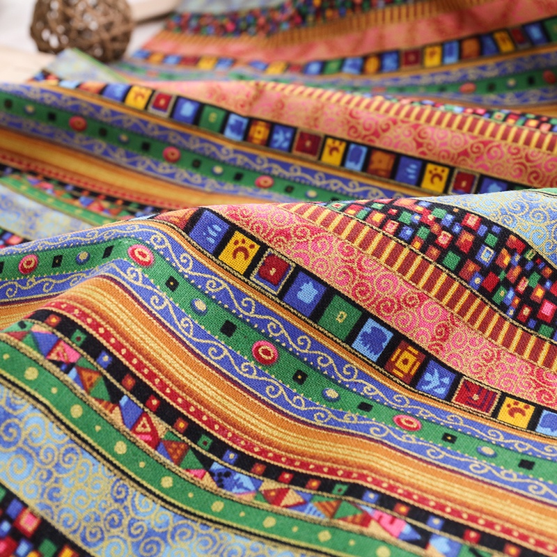Quần Áo May Vải Bronzing Nigeria In Vải Cotton Cho Người Phụ Nữ Váy Hoặc Đầm Dự Tiệc 0.5 Sân TJ6058