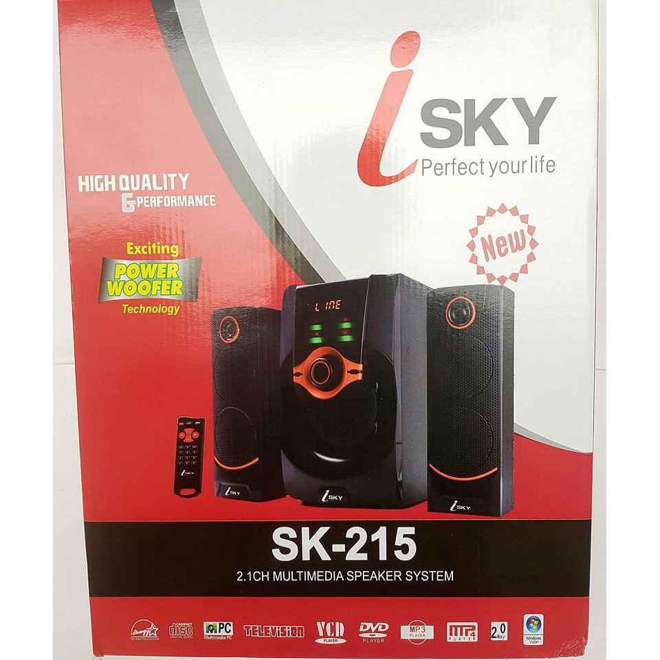 Loa Vi Tính Isky SK-215 | Shopee Việt Nam