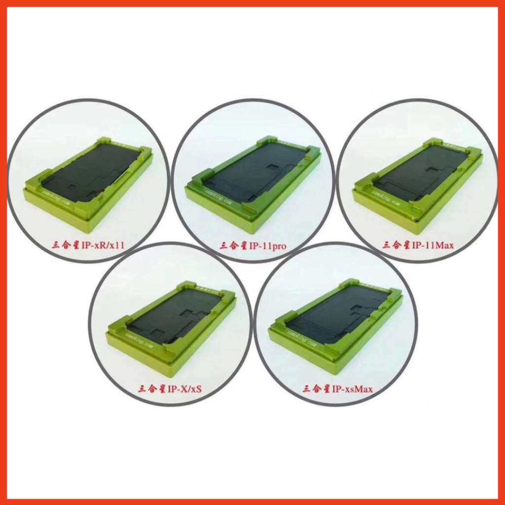 [DCSC] Khuôn ép kính iPX đến 12 Pro Max Sanheking