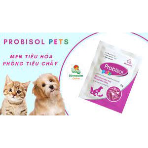 1 gói Men vi sinh hỗ trợ tiêu hóa cho chó mèo Probisol Pets | Shopee ...